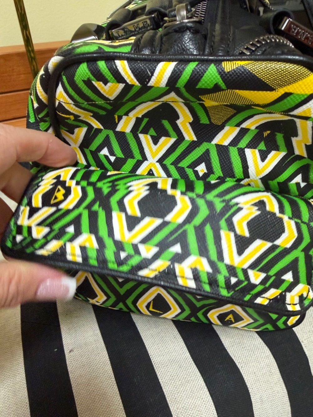 NWT L.A.M.B African Argyle Bag - Picture 10 of 10